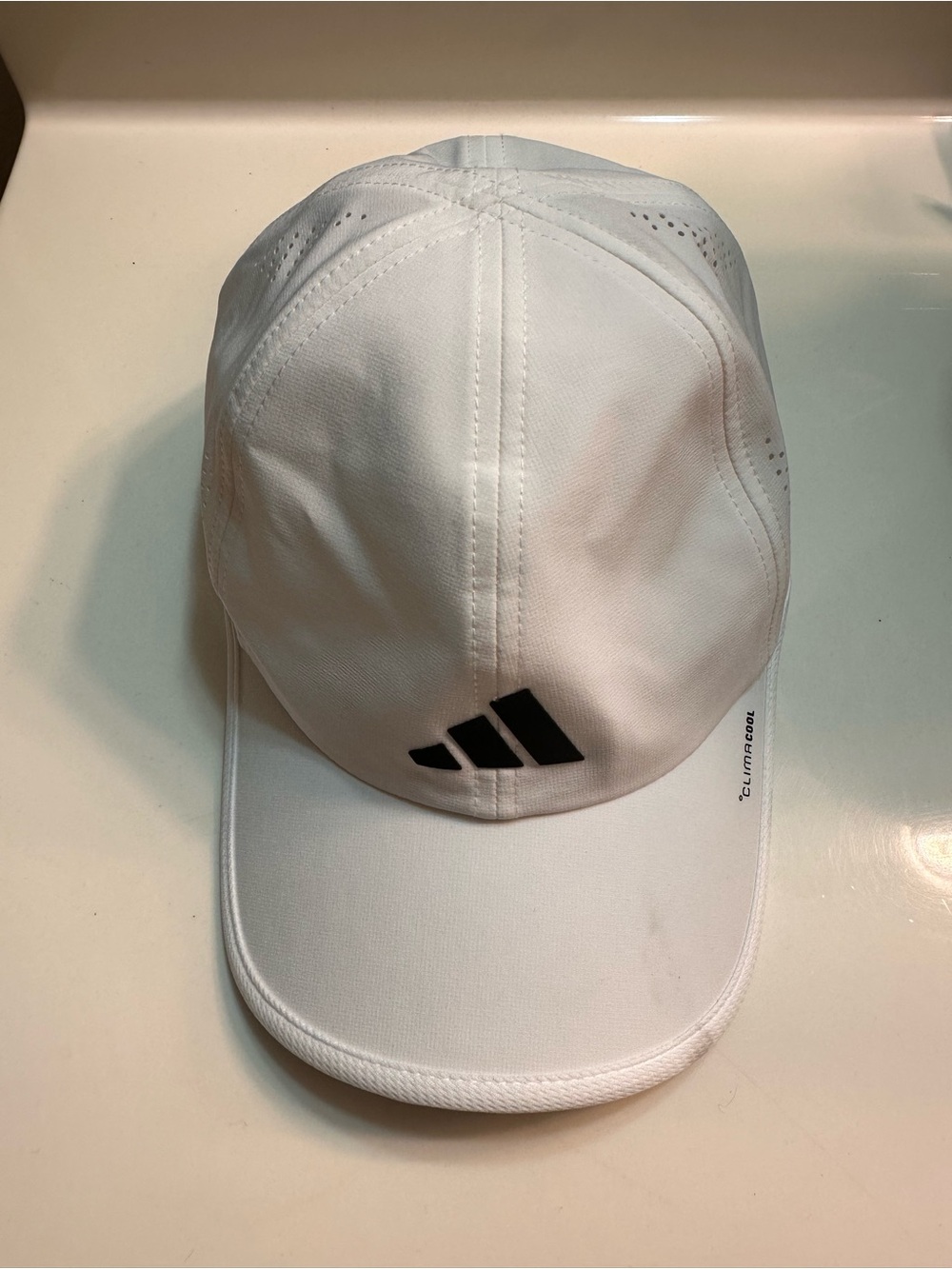 adidas White Golf Hat Climacool